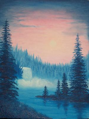 Sunset Falls